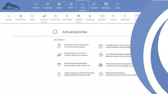 solución cloud para control de horario